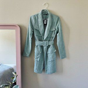 Never Worn! Nasty Gal Belt So Good Corduroy Mini Dress